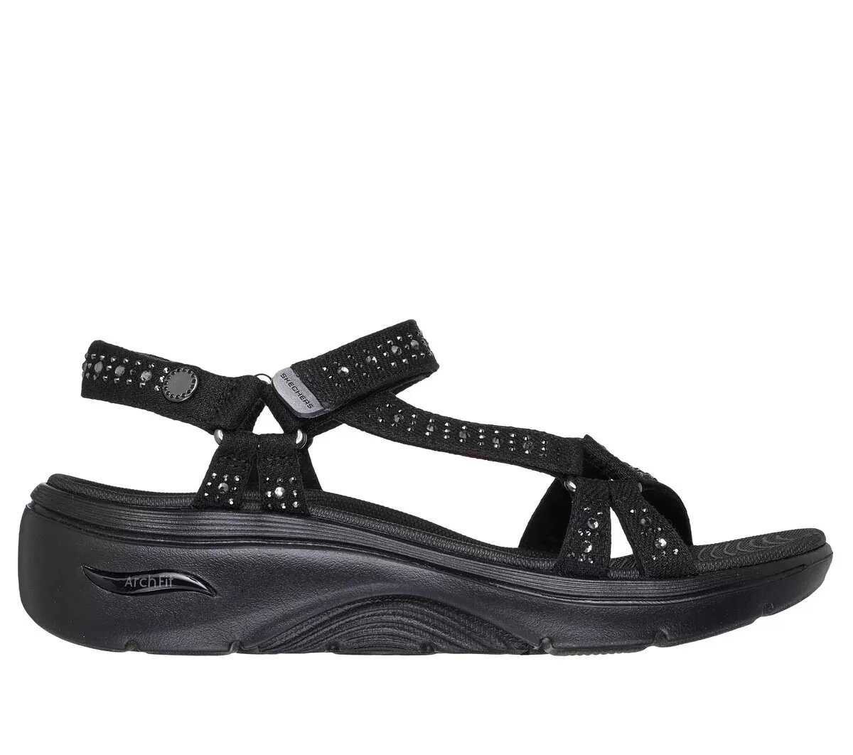 Martha Stewart: Sandalia GO WALK Arch Fit 2.0 – Brillantina