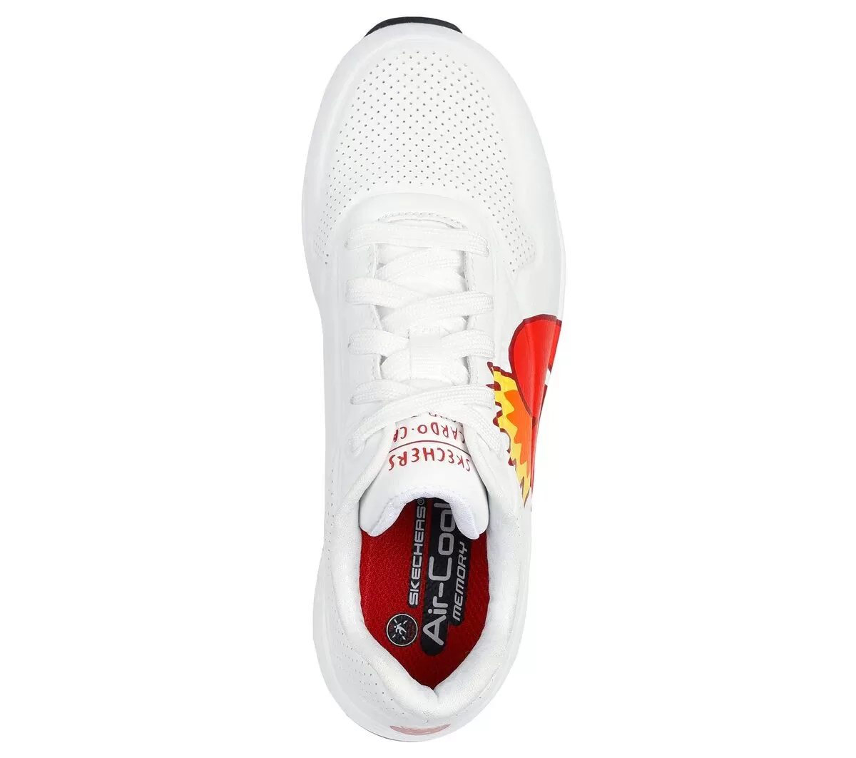 Ricardo Cavolo – Puntera de seguridad antideslizante de trabajo: Uno – Flaming Heart