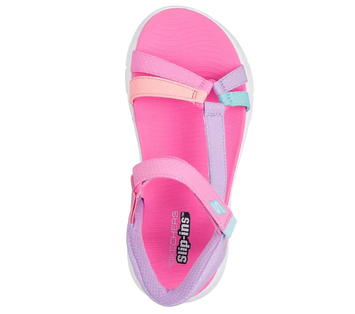 Sandalias Skechers sin cordones: GO WALK Flex Sandal – Mucho sol Sandalias Skechers sin cordones: GO WALK Flex Sandal – Mucho sol