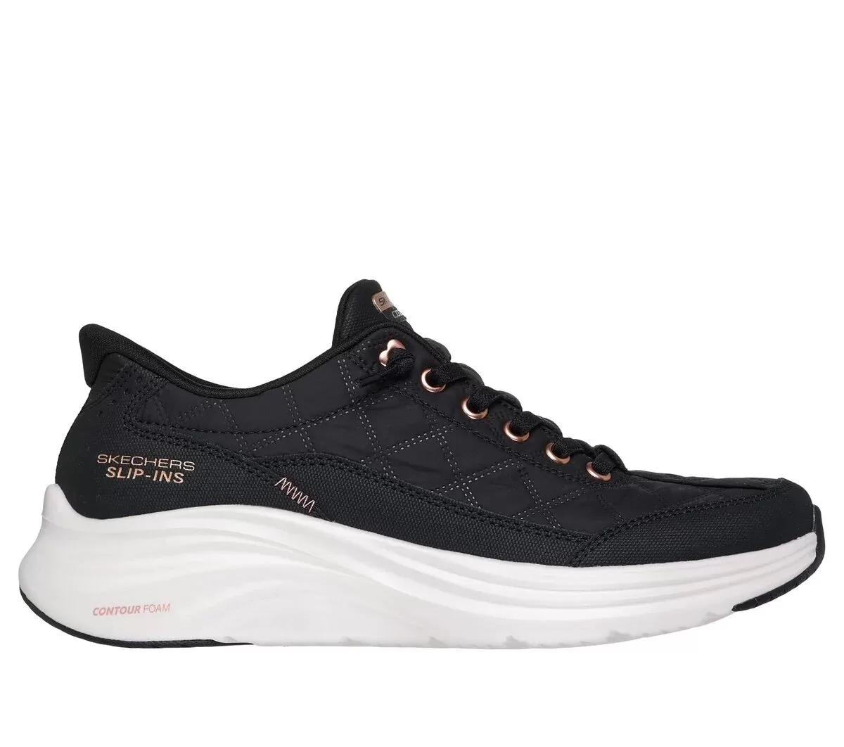 Skechers Slip-ins: Contour Foam – Ajuste cómodo – Hora dorada