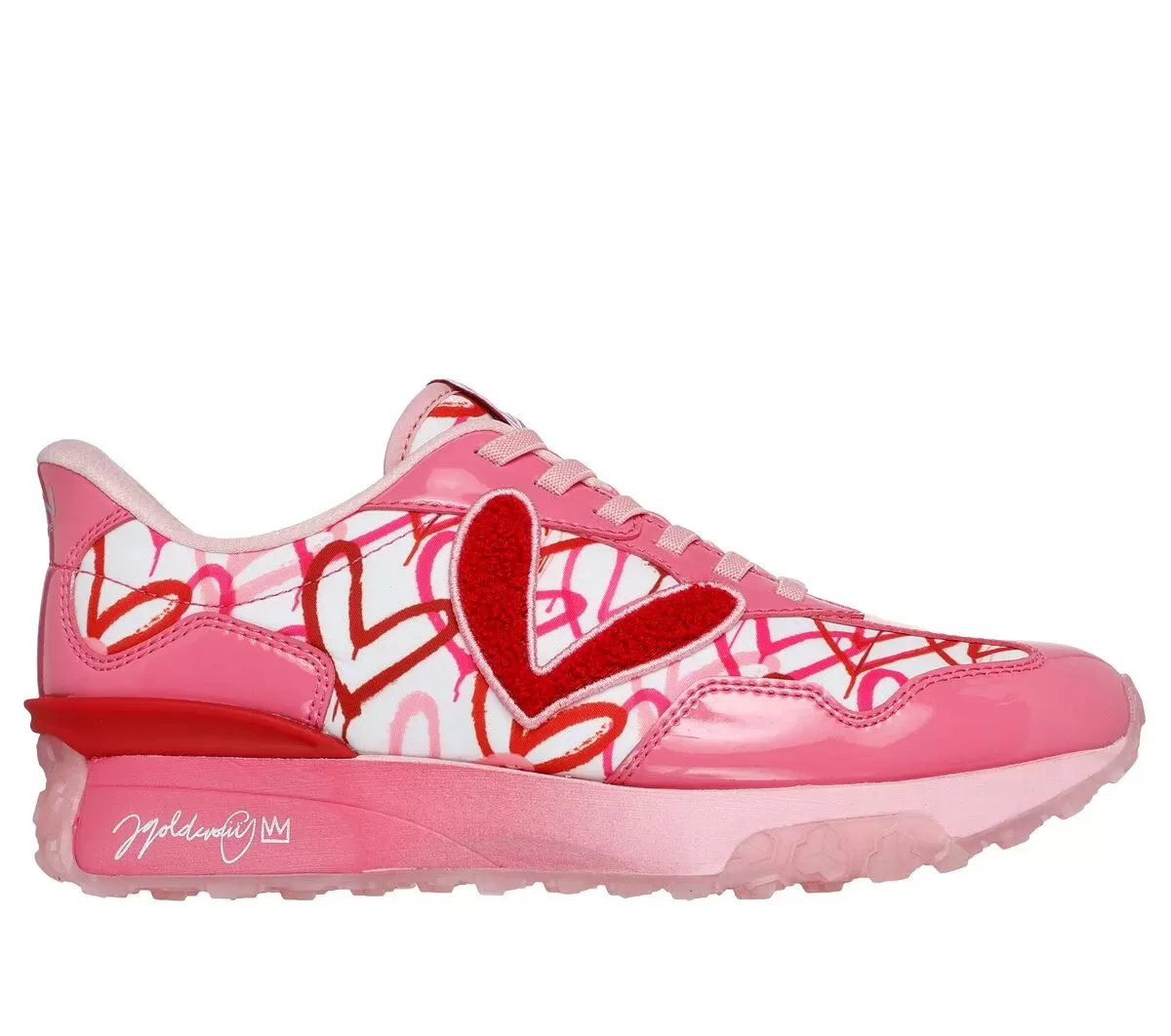 Zapatillas sin cordones Mark Nason Skechers x JGoldcrown: Neo Jogger – El corazón de GC