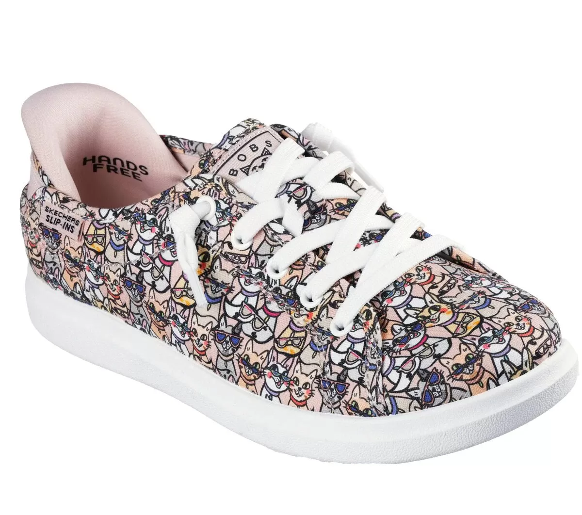 Zapatillas sin cordones Skechers: BOBS D’Vine – Kitty Cool Zapatillas sin cordones Skechers: BOBS D’Vine – Kitty Cool