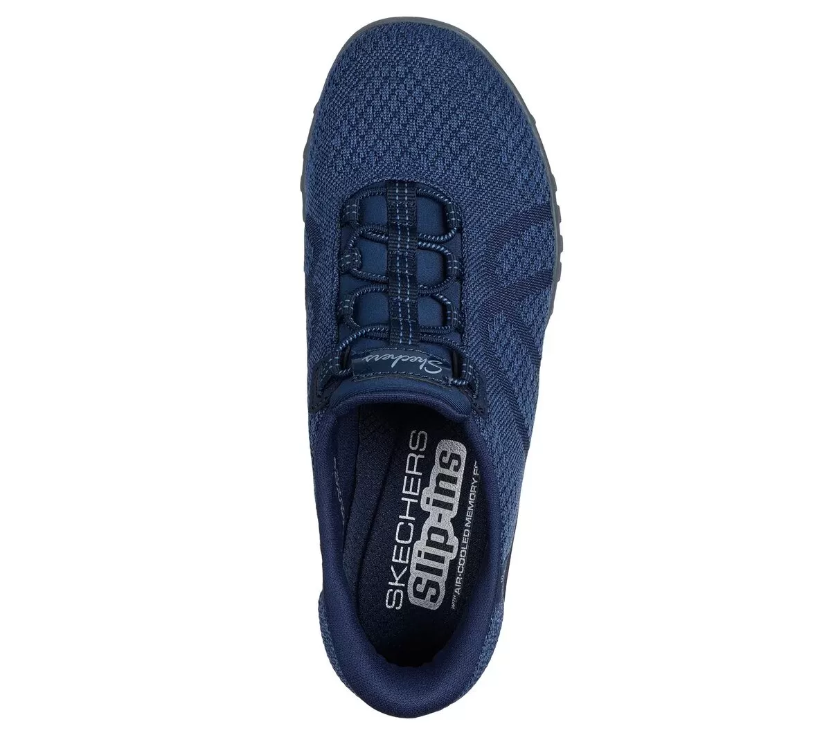 Zapatillas sin cordones Skechers: Breathe-Easy – Knitty Waves