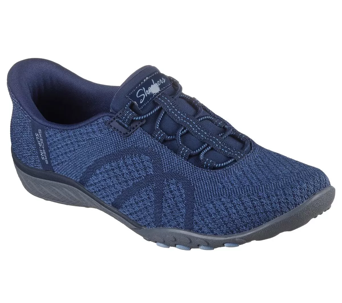 Zapatillas sin cordones Skechers: Breathe-Easy – Knitty Waves Zapatillas sin cordones Skechers: Breathe-Easy – Knitty Waves