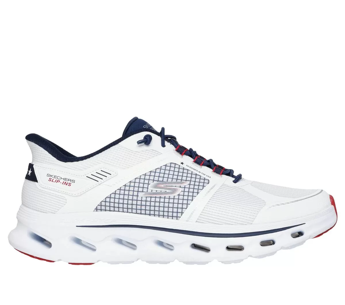 Zapatillas sin cordones Skechers: GO WALK Glide-Step 2.0 – Flag Staff
