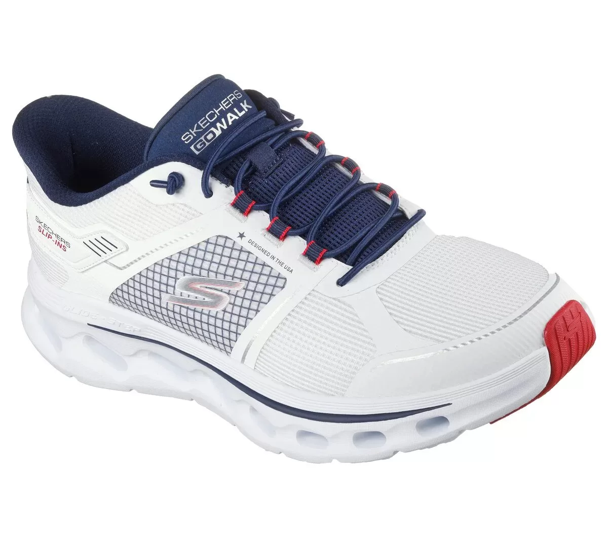 Zapatillas sin cordones Skechers: GO WALK Glide-Step 2.0 – Flag Staff Zapatillas sin cordones Skechers: GO WALK Glide-Step 2.0 – Flag Staff