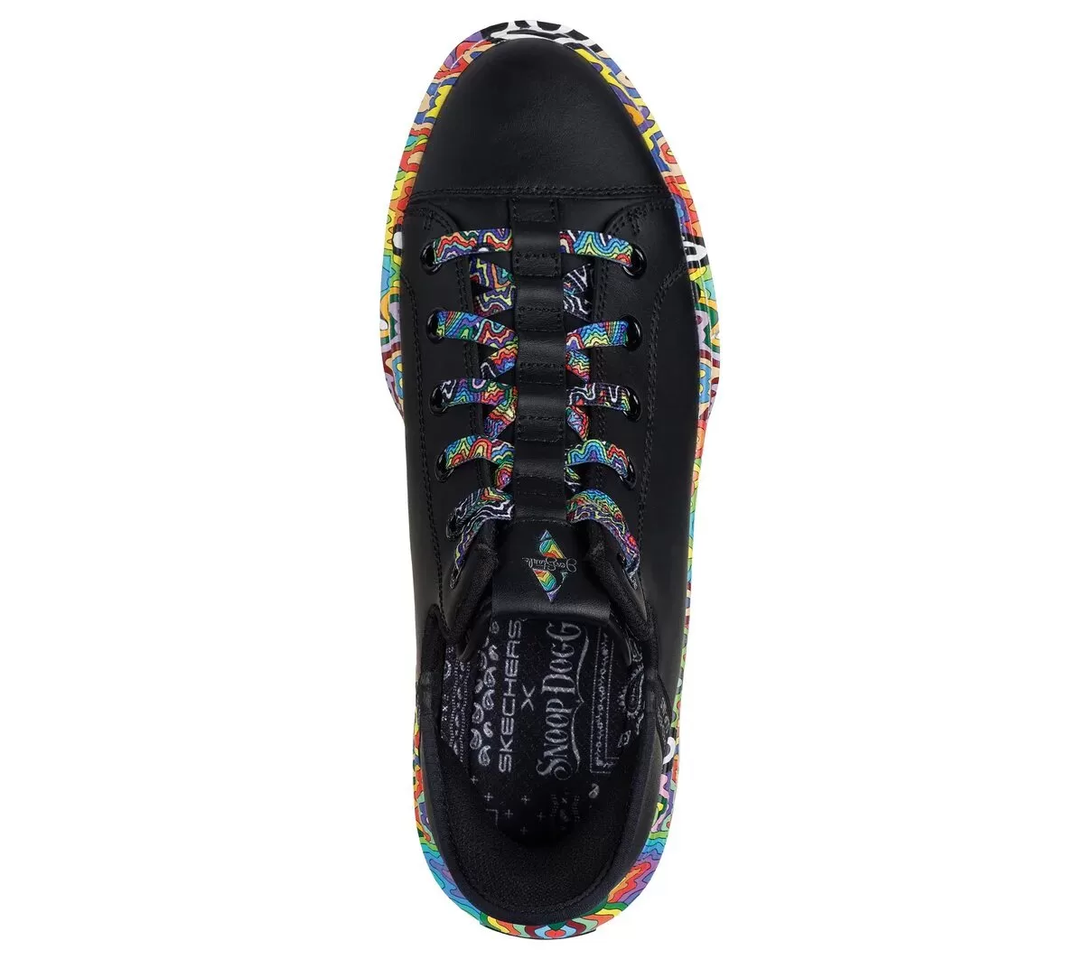 Zapatillas sin cordones Skechers: Snoop One – Jen Stark Doggy Drip
