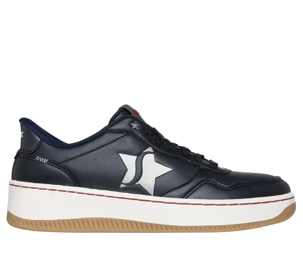 Zapatillas sin cordones Skechers: Sport Court 2.0 – Estrella con tachuelas