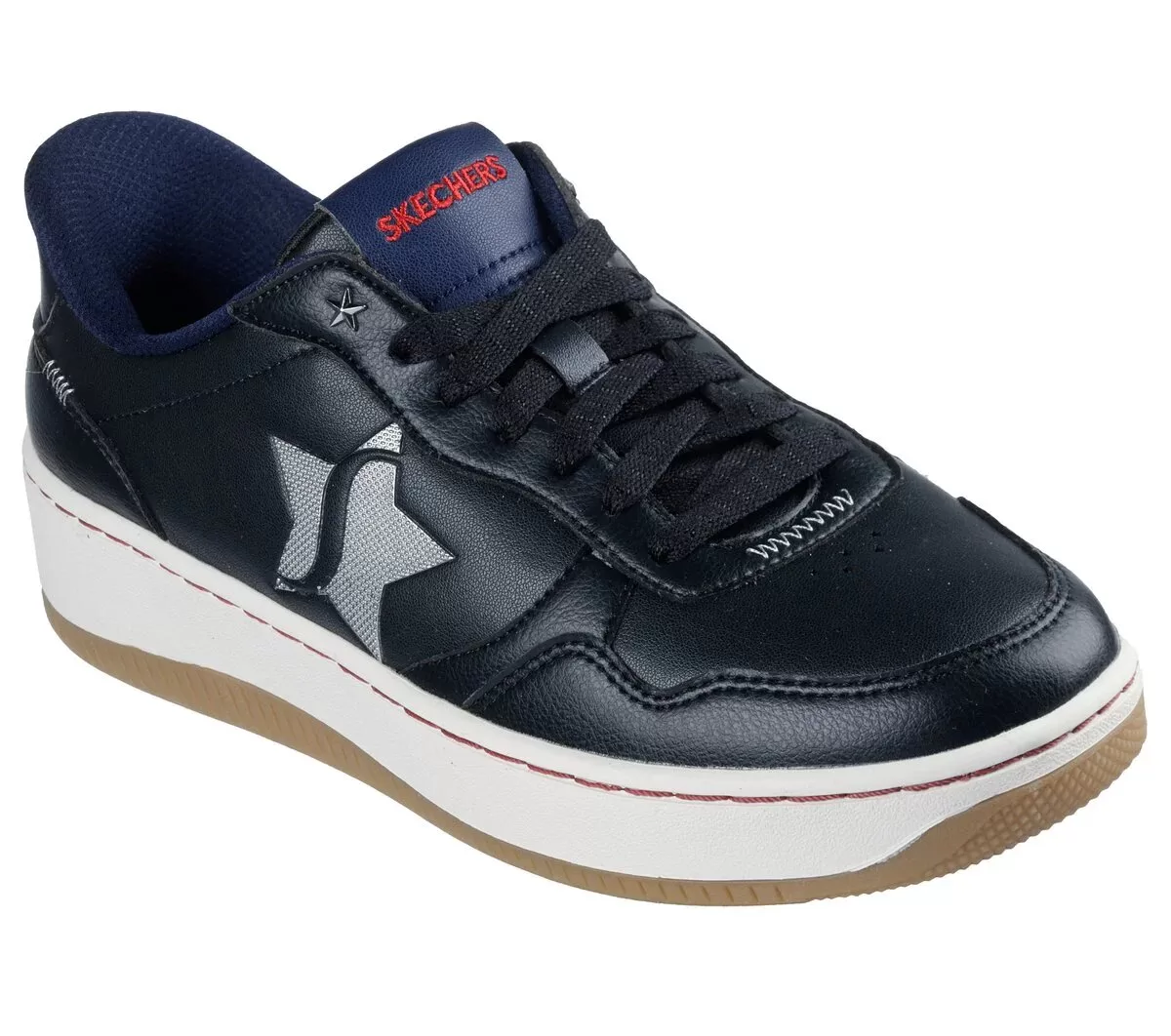 Zapatillas sin cordones Skechers: Sport Court 2.0 – Estrella con tachuelas Zapatillas sin cordones Skechers: Sport Court 2.0 – Estrella con tachuelas