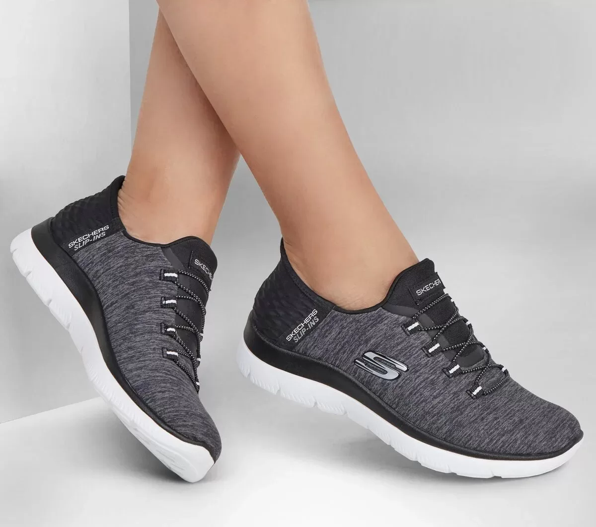 Zapatillas sin cordones Skechers Summits – Dazzling Haze