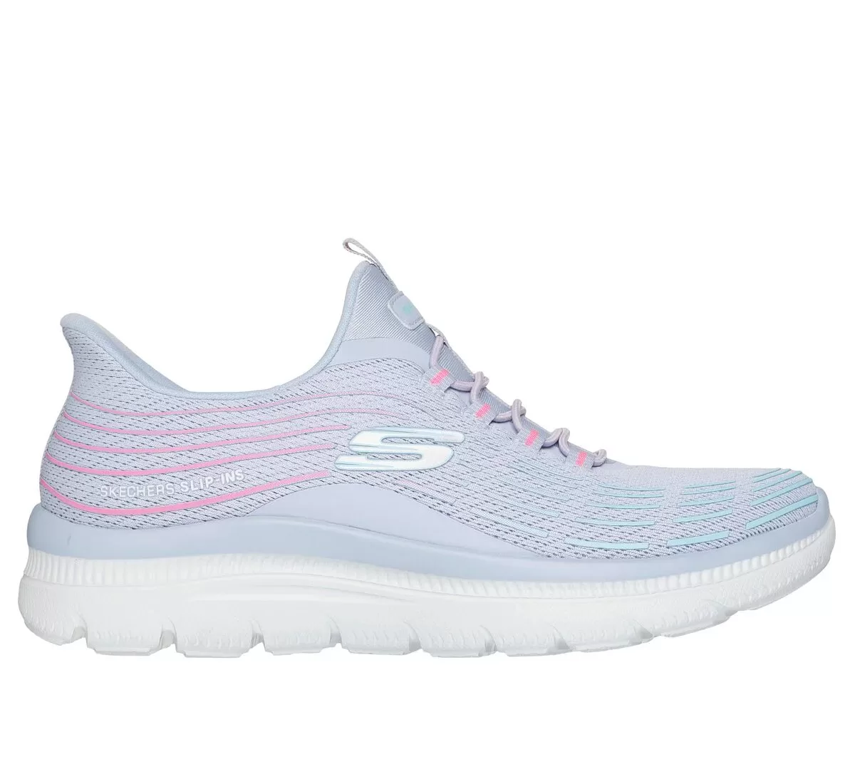 Zapatillas sin cordones Skechers: Summits Plus – Bright Wave