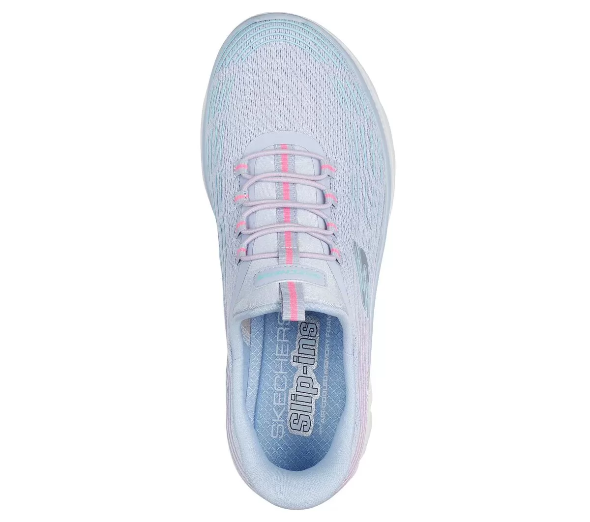 Zapatillas sin cordones Skechers: Summits Plus – Bright Wave