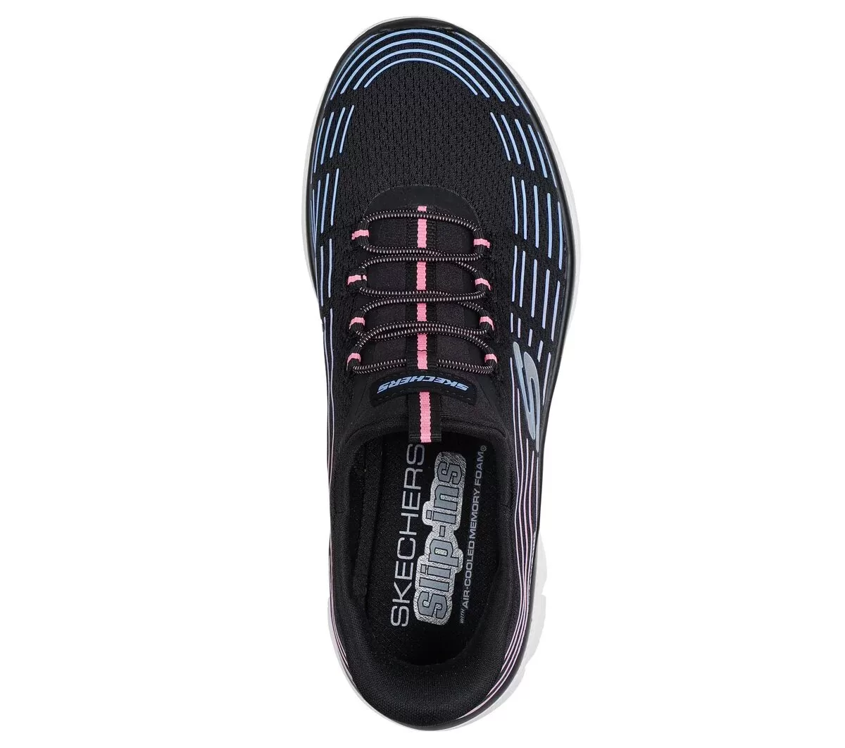 Zapatillas sin cordones Skechers: Summits Plus – Bright Wave