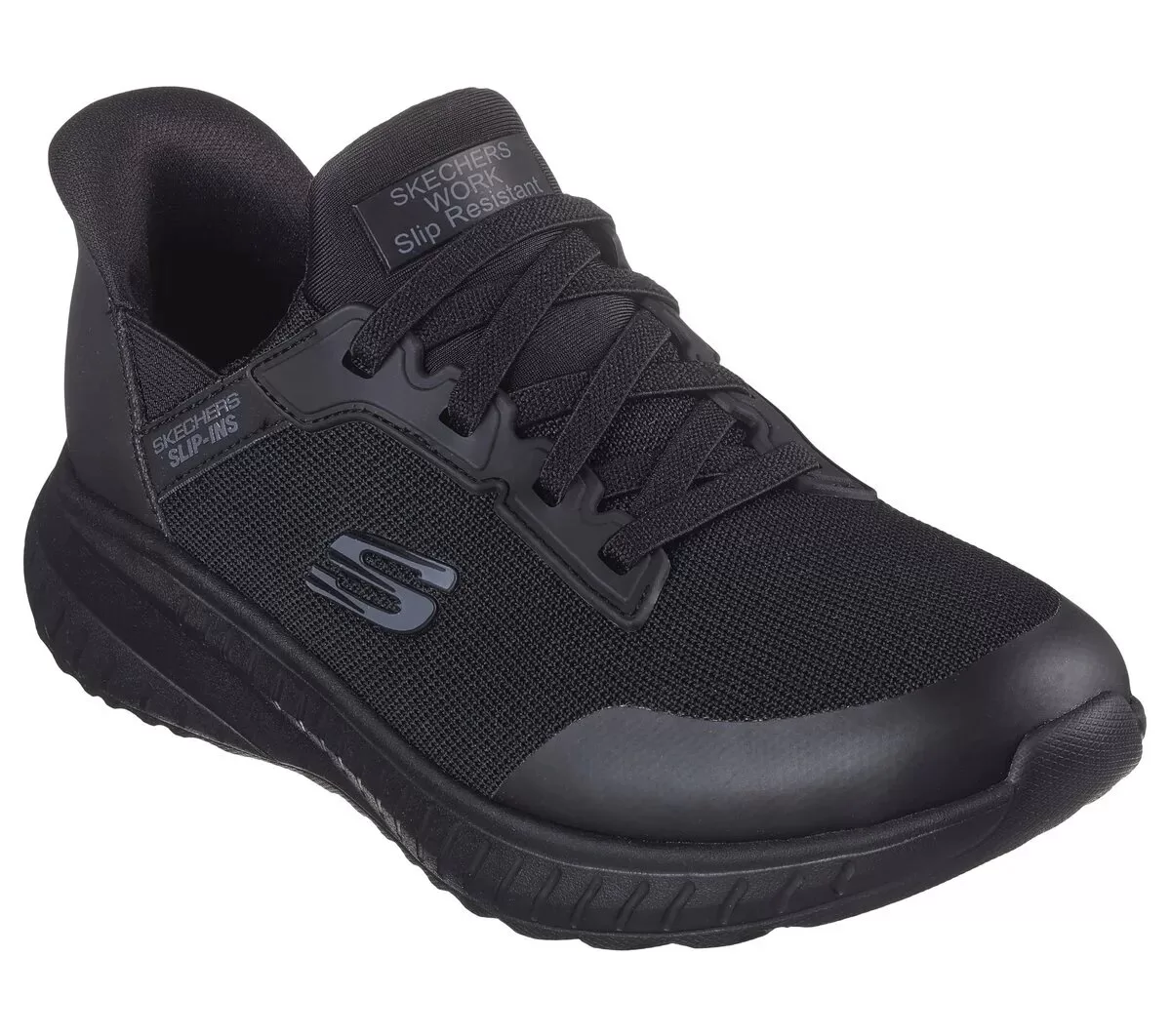 Zapatillas Skechers de trabajo sin cordones: Squad Chaos SR – Adelo Zapatillas Skechers de trabajo sin cordones: Squad Chaos SR – Adelo