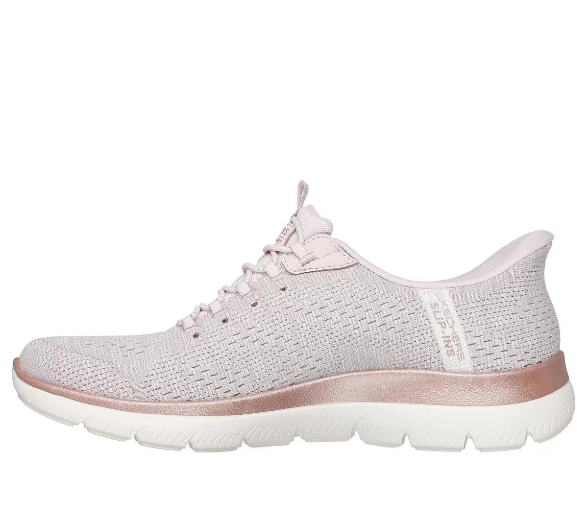 Zapatos sin cordones Skechers de Martha Stewart: Arch Fit Summits – Brillo suave Zapatos sin cordones Skechers de Martha Stewart: Arch Fit Summits – Brillo suave