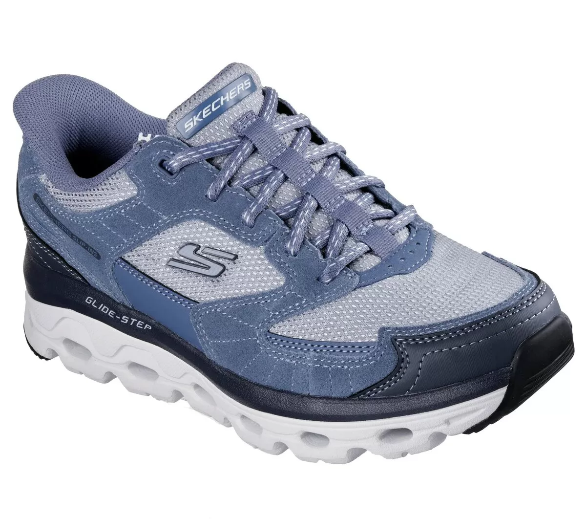 Zapatos sin cordones Skechers: suela Glide-Step – Carpenter Ridge Zapatos sin cordones Skechers: suela Glide-Step – Carpenter Ridge